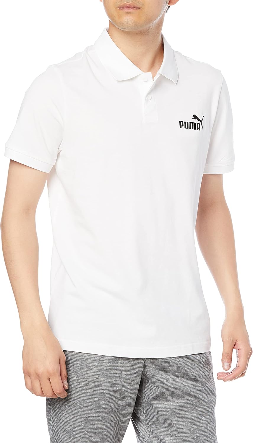 

Мужская повседневная рубашка-поло PUMA ESS Pique 687587, белый