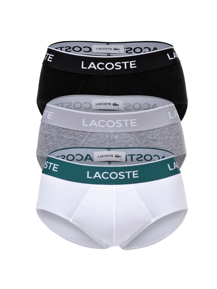 

Трусы Lacoste, цвет schwarz/grau/weiß