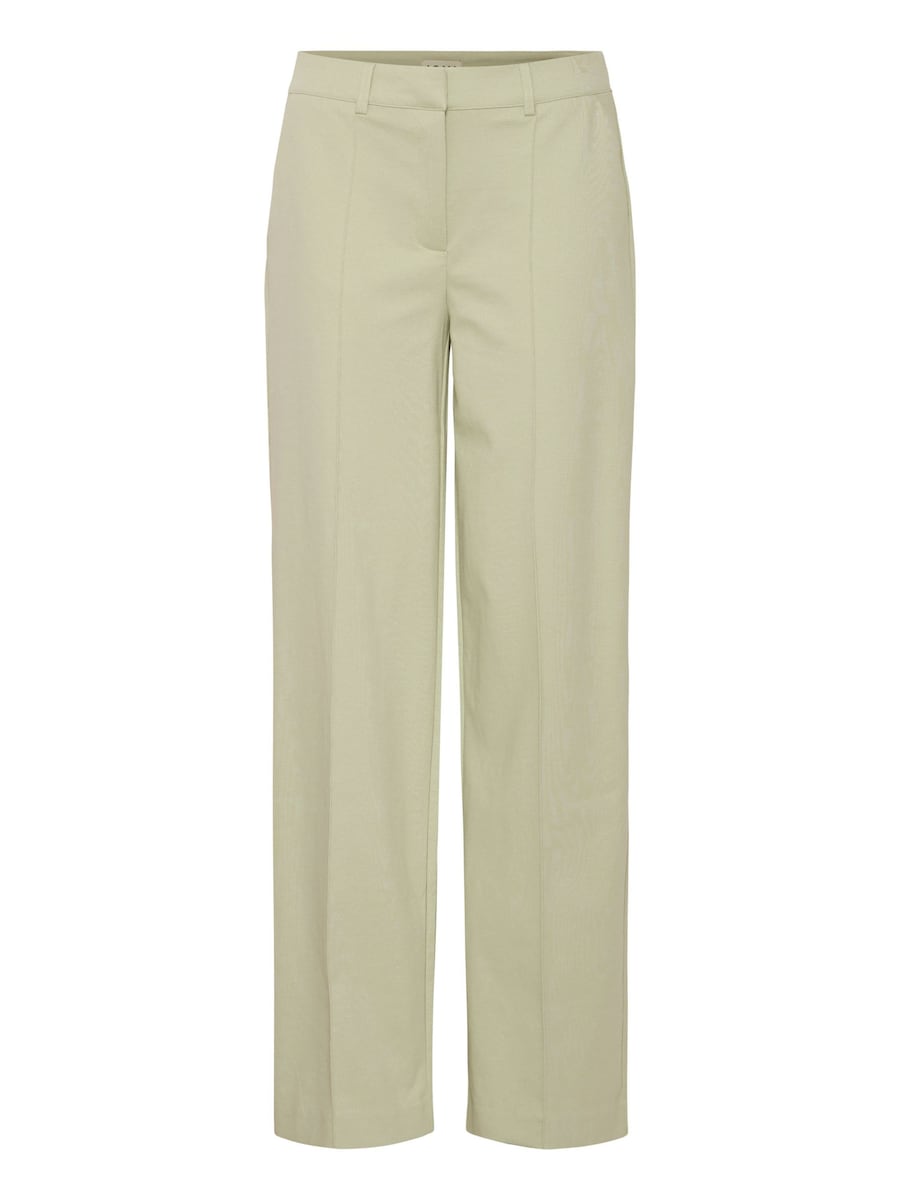 

Широкие брюки со складками ICHI Kate, светло-зеленый