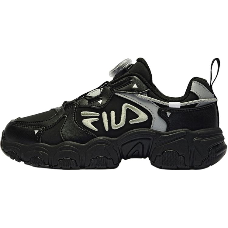 

FILA KIDS Кроссовки для бега, черные/серебристо-серые
