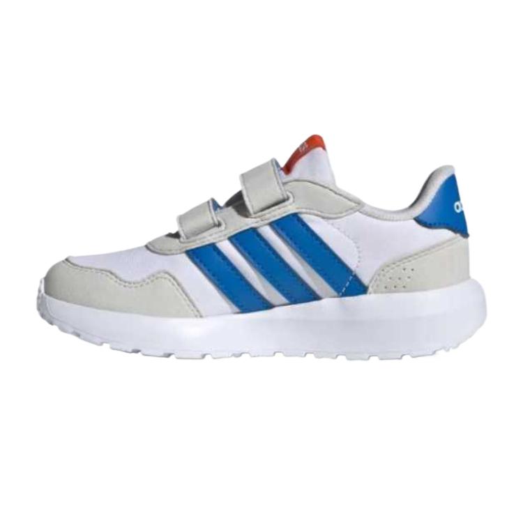 Детские повседневные кроссовки RUN 60S Adidas, белый/синий/оранжевый — фото 3