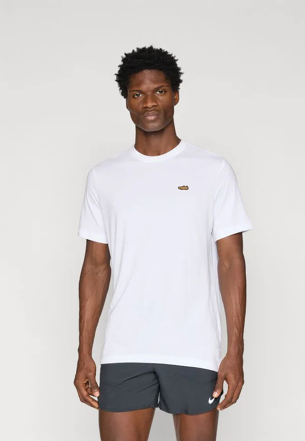 Футболка в стиле ретро для бега и спорта Nike Performance, White — фото 3