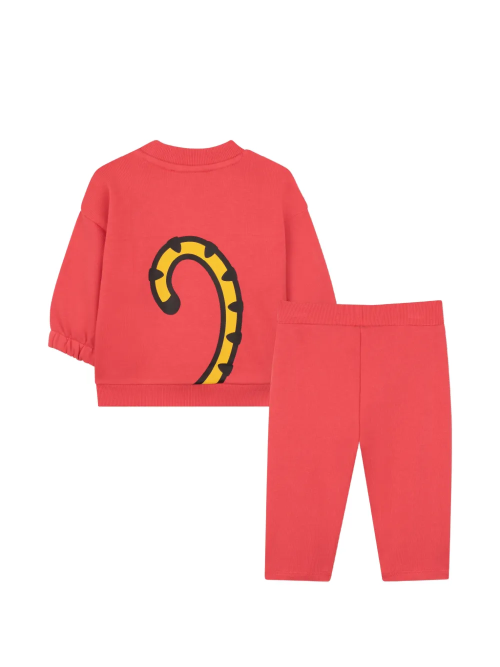 Спортивный костюм с принтом Kenzo Kids, красный — фото 2