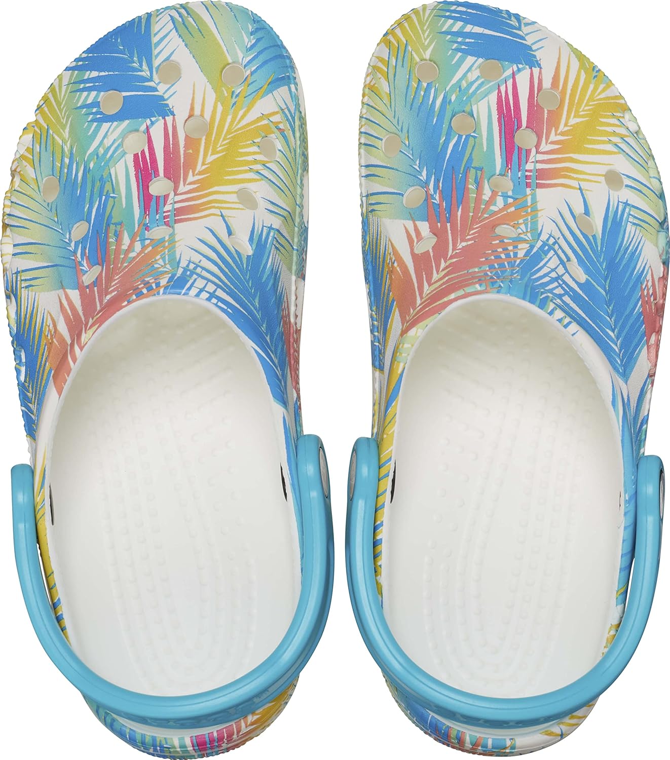 Унисекс кроксы Crocs Baya с сезонным принтом, белый — фото 3