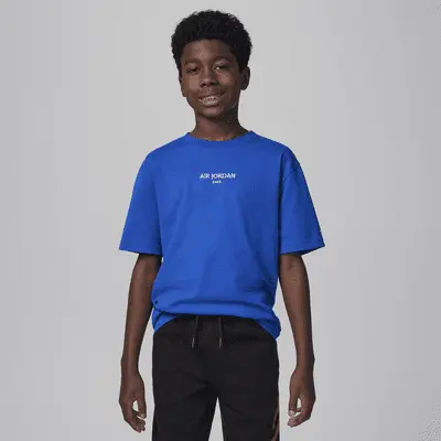 

Футболка Jordan Big Kids' Air Paris T-Shirt, цвет Game Royal