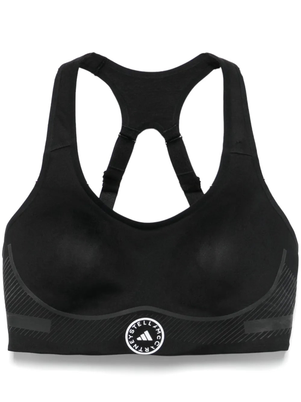 

Спортивный бюстгальтер Truepace adidas by Stella McCartney, черный