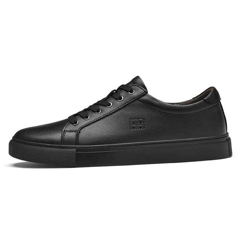 

Mulinsen Низкие унисекс скейтерские кроссовки черные всесезонные, цвет Black All-Season