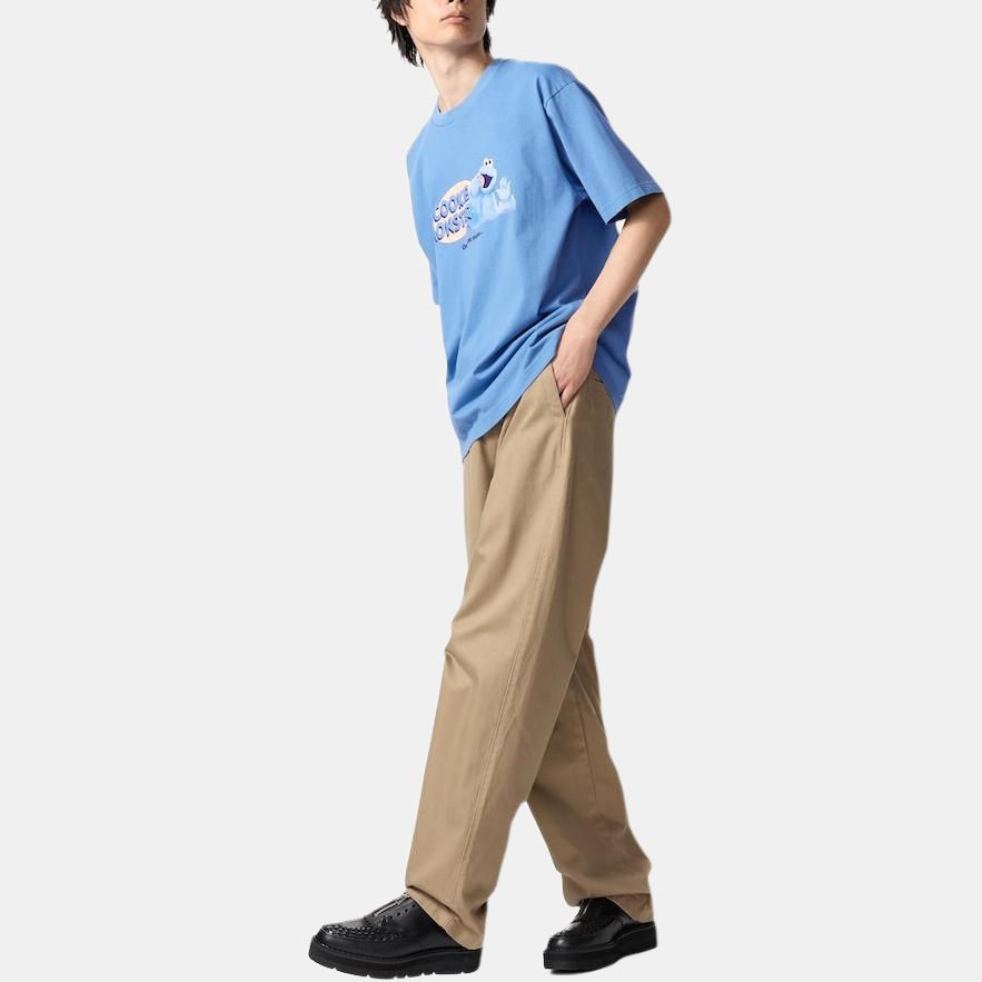 UNIQLO Футболка Unisex Blue в коллаборации с Sesame Street — фото 3