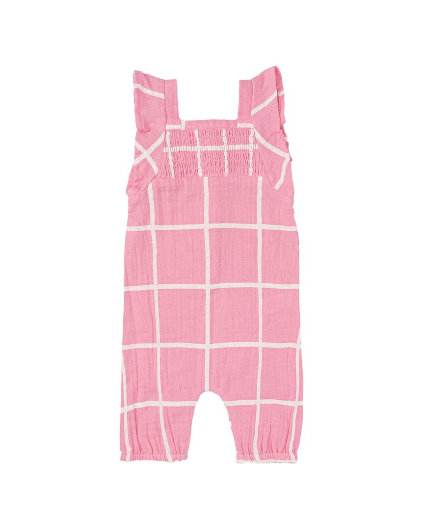 

Комбинезон с оборками Monica + Andy Gauze, розовый