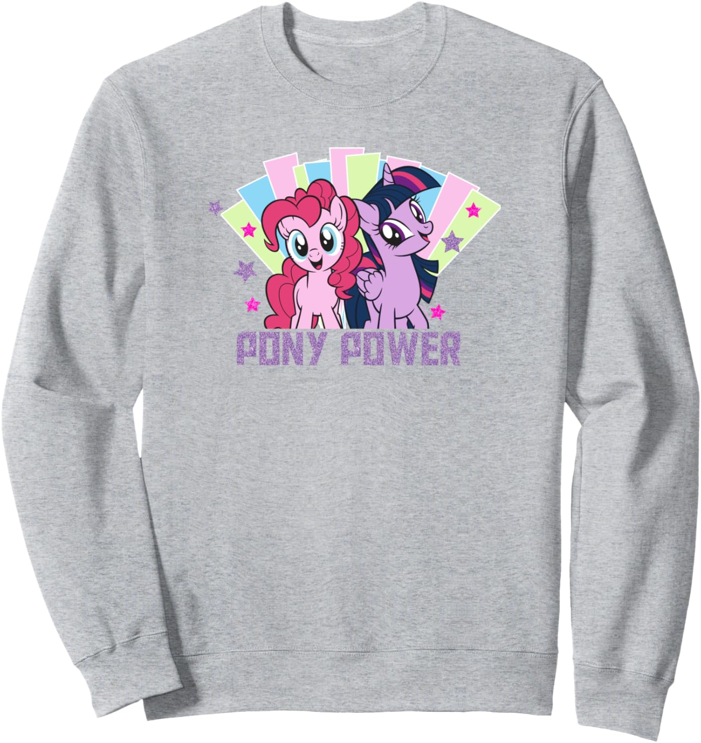 

Толстовка My Little Pony: Friendship Is Magic Glitter Pony Power V2, серый