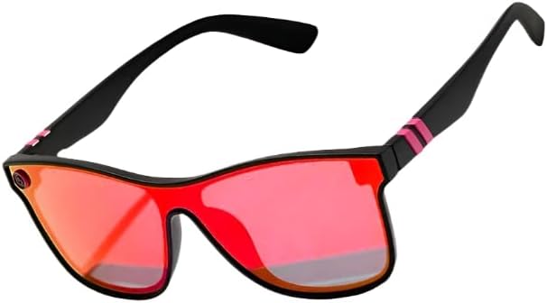 

Женские розовые солнцезащитные очки большого размера — градиентное светоотражающее покрытие, металлические акценты, ремешок для защиты от потери, футляр и салфетка для протирки Generic, Rusty Rose