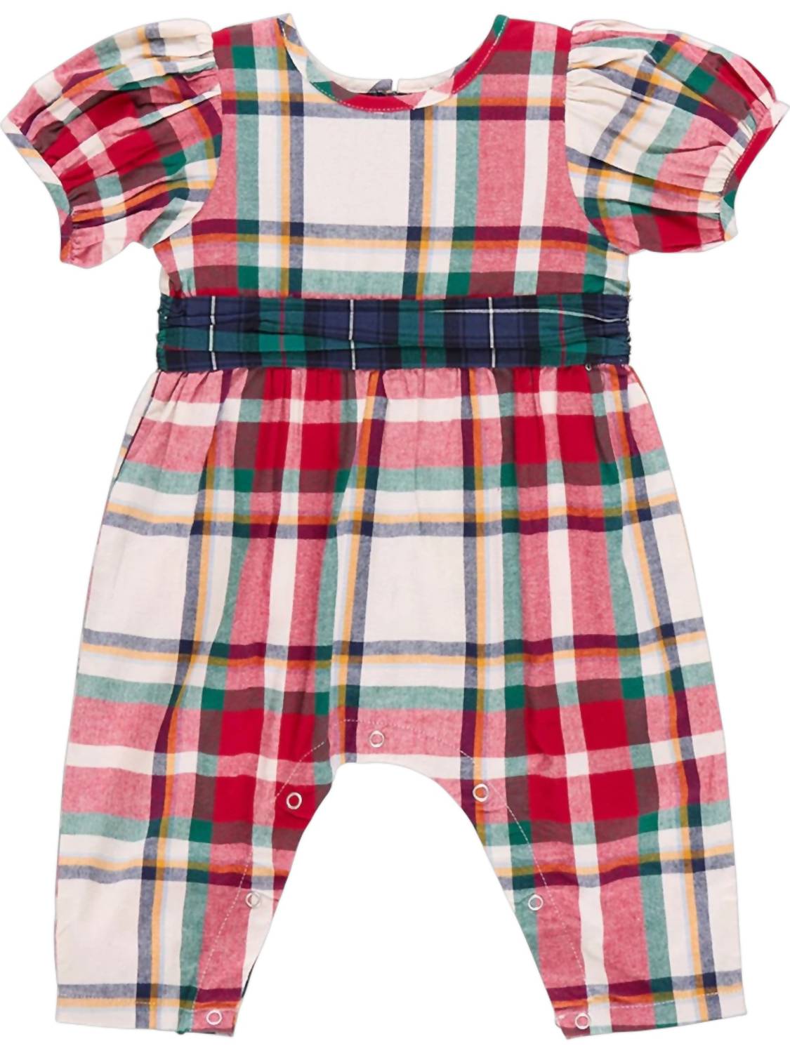 

Джемпер Baby' Ruby в праздничную клетку Pink Chicken, цвет holiday tartan