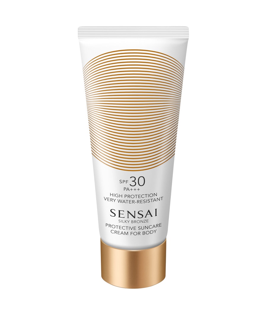 

Солнцезащитный крем Sensai Silky Bronze Protective Suncare Cream For Body 30, 150 ml