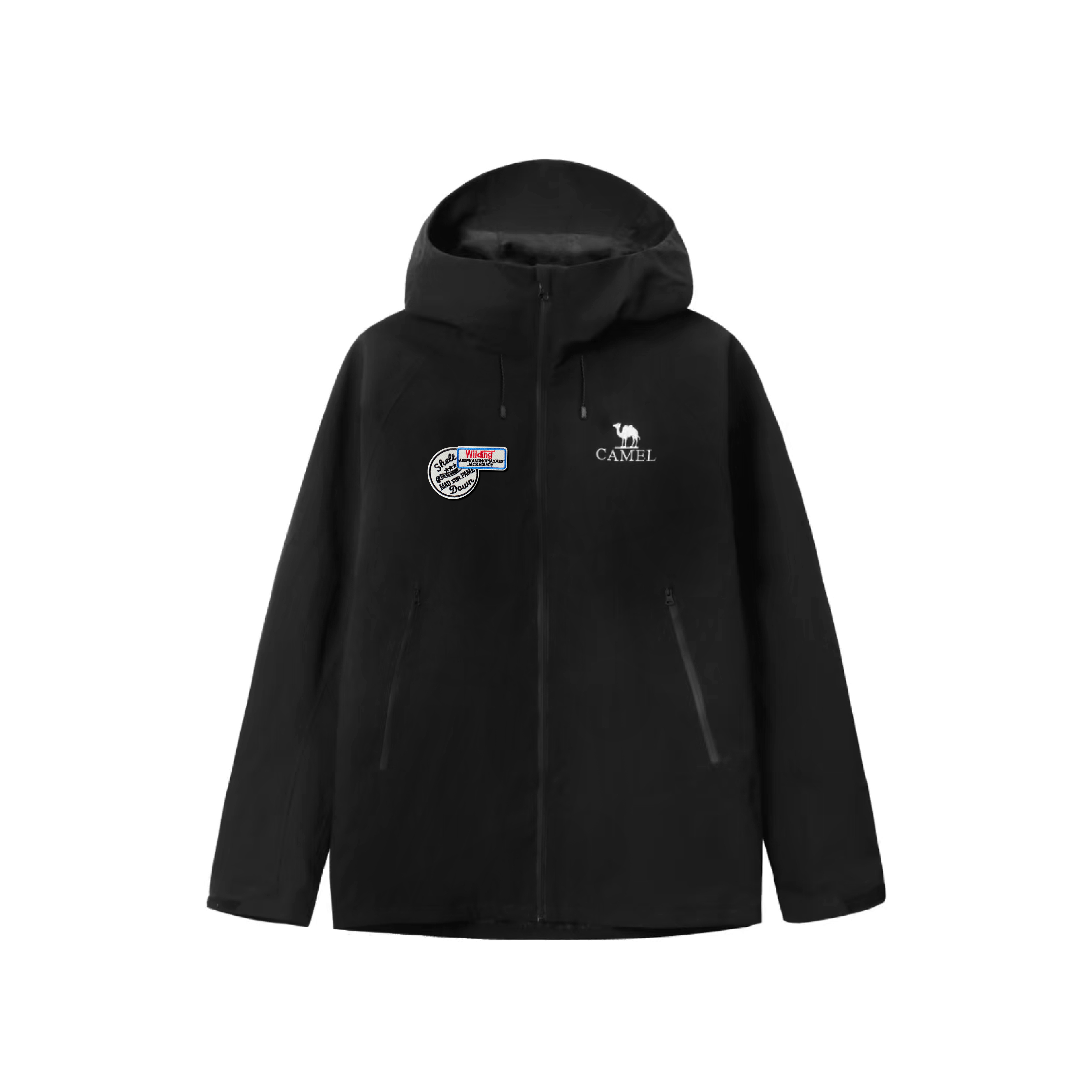 

Ветровка All weather Waterproof, Windproof, Thermal, Cold Resistant Unisex CAMEL, phantom черный