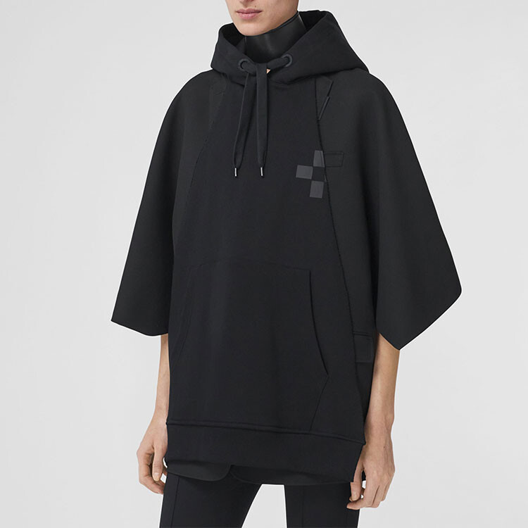 Толстовка Burberry, женская, хлопковая, черный — фото 3