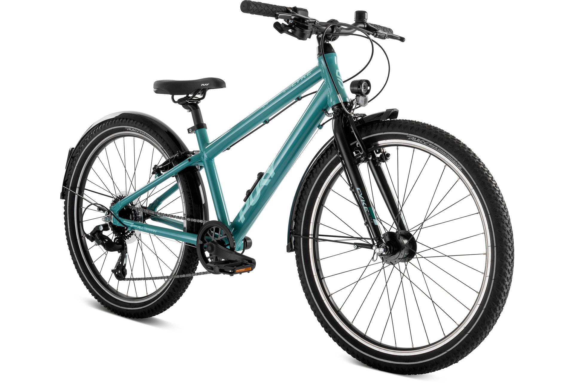 Детский велосипед Puky Cyke 24-8 Active - 24 дюймов - Diamant - 2025, цвет Türkis|turquoise/black — фото 2
