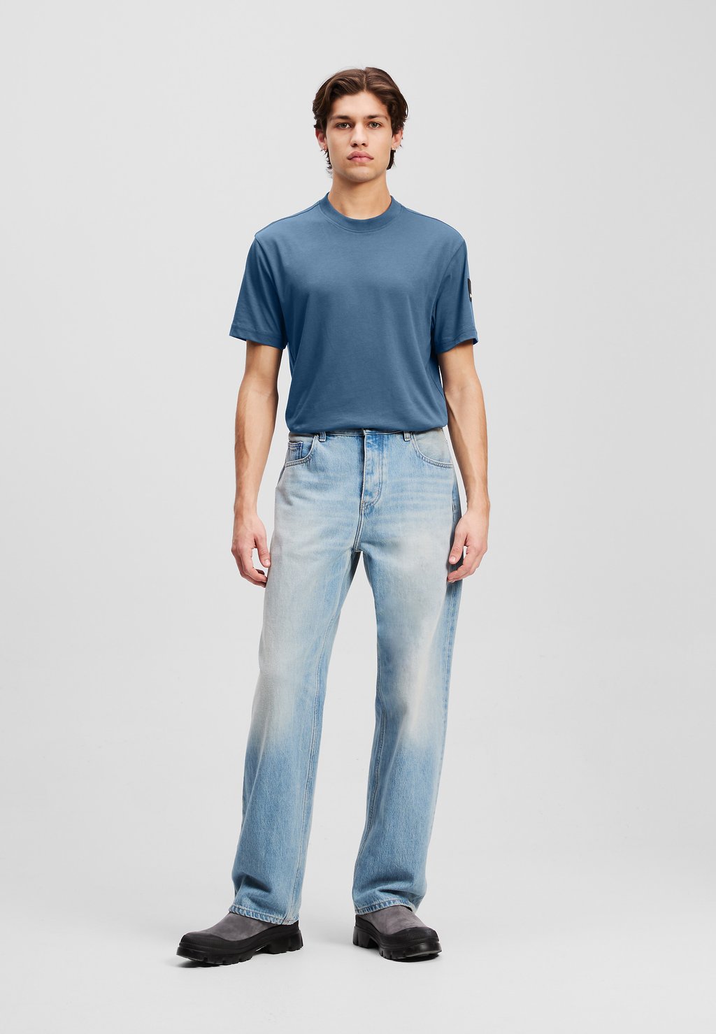 

Джинсы прямого кроя Karl Lagerfeld Jeans, синий