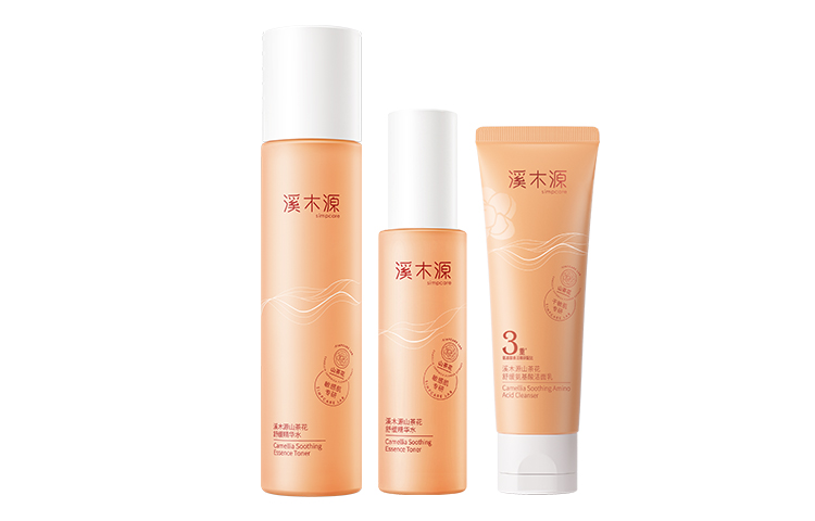Simpcare Набор лосьонов Camellia Allergy Relief Repairing Serums Water для восстановления, стабилизации и увлажнения: вода+эмульсия+очищающий лосьон — фото 4