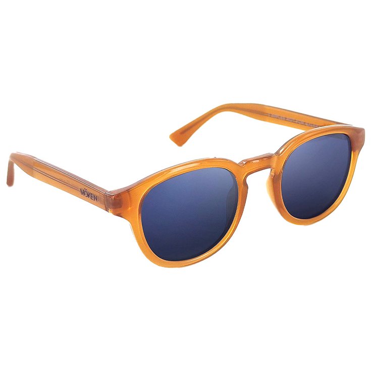 

Солнцезащитные очки Otis горчично-синие, кат. 3, поляризованные Moken Vision