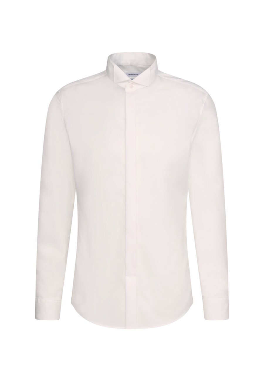 

Деловая рубашка SEIDENSTICKER Slim fit Business Shirt, натуральный белый