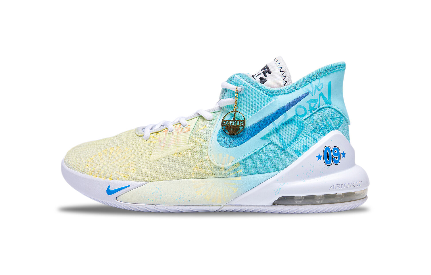 

Баскетбольные кроссовки Air Max Impact 2 мужские, среднего размера, белые Nike