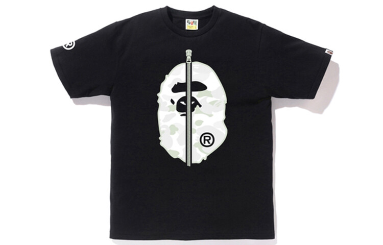 

Футболка серии Ape Head унисекс A Bathing Ape, черный/белый