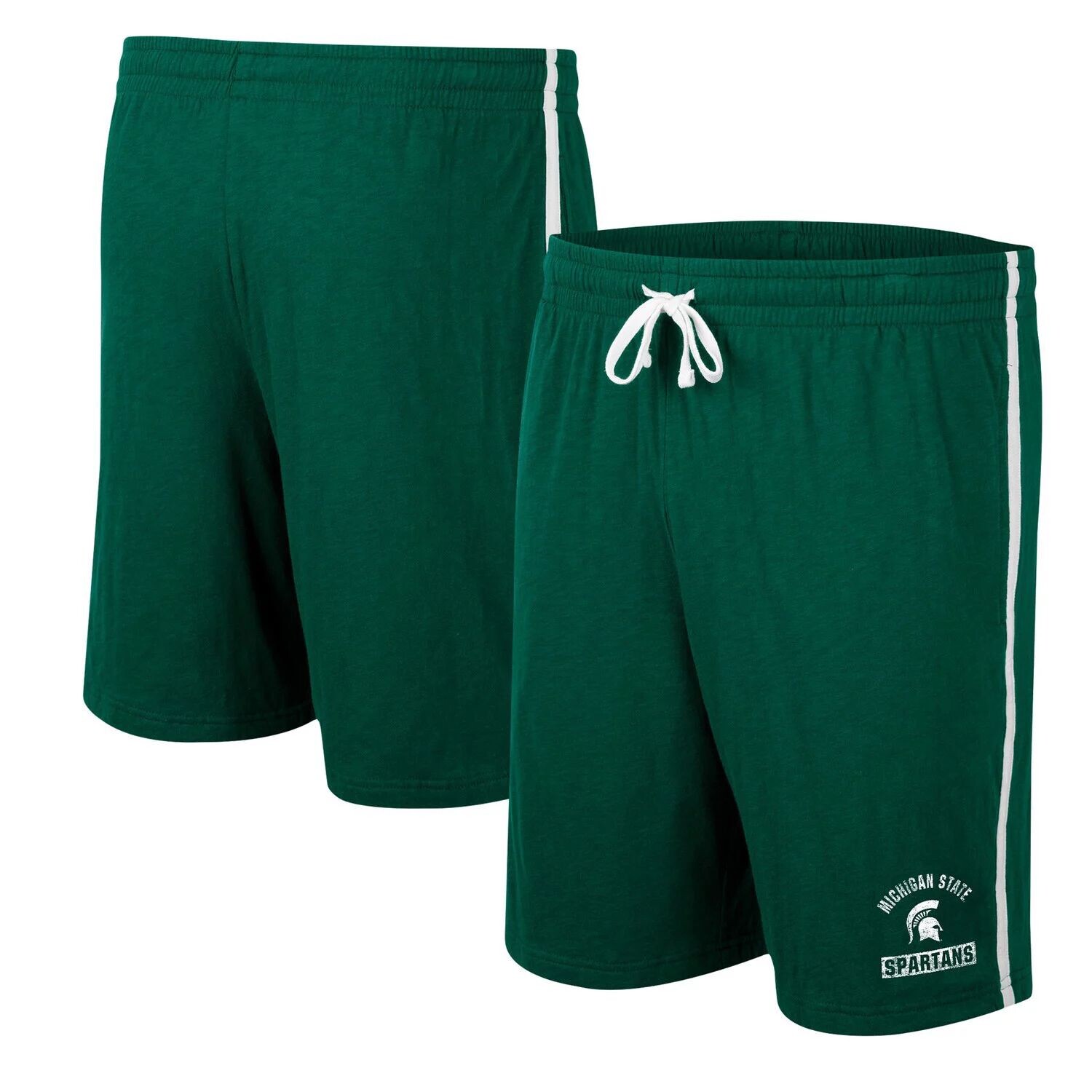 

Мужские зеленые шорты Michigan State Spartans Thunder Slub Colosseum