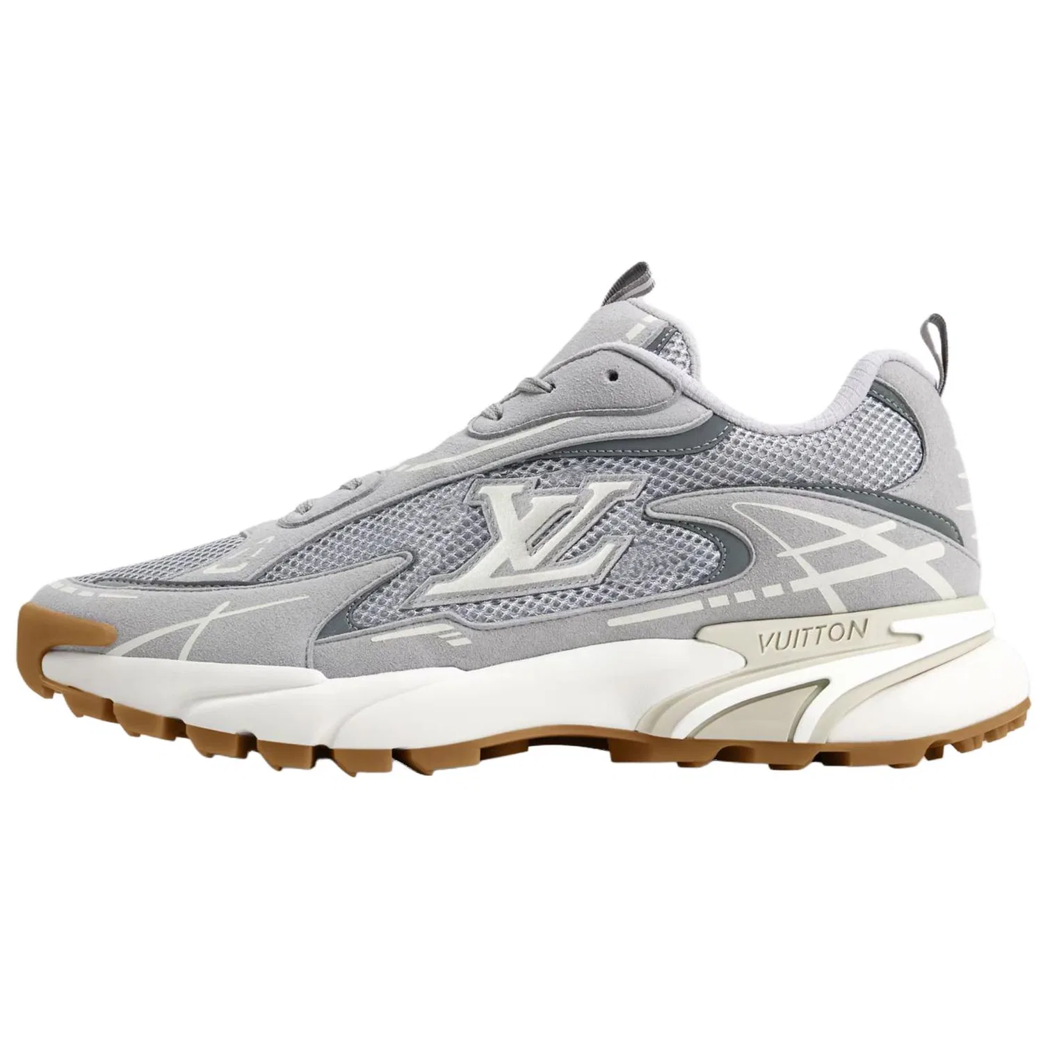 Кроссовки повседневные Tatic Runner Low LOUIS VUITTON серые