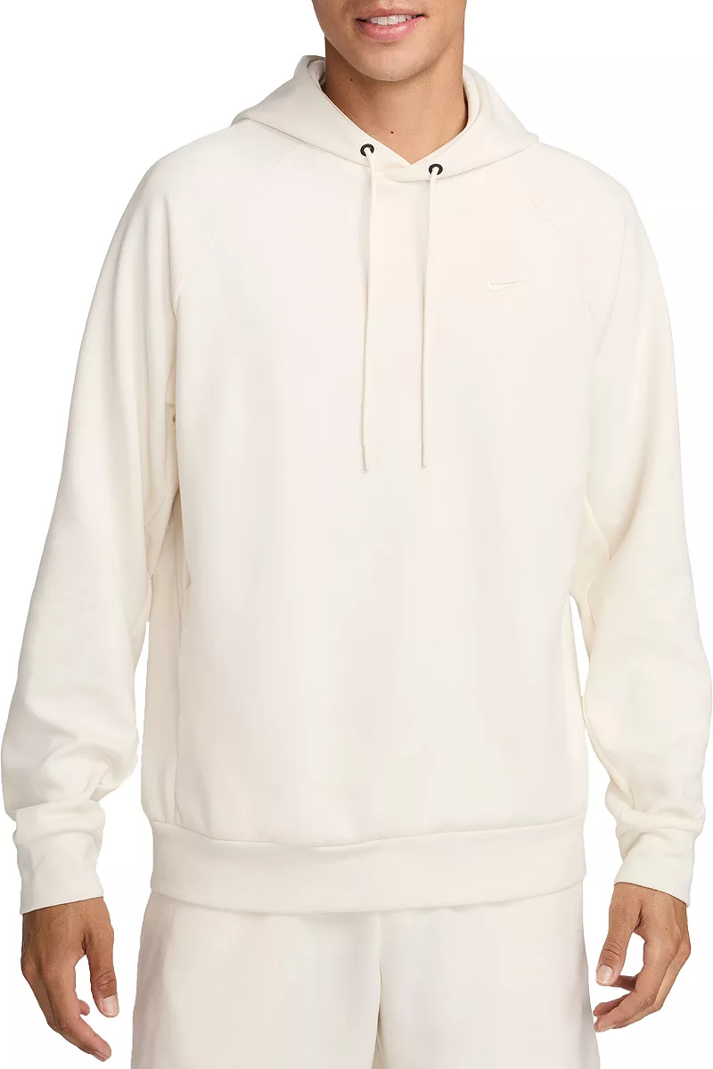 

Мужская худи Nike Dri-FIT из основного флиса с УФ-защитой, цвет Pale Ivory