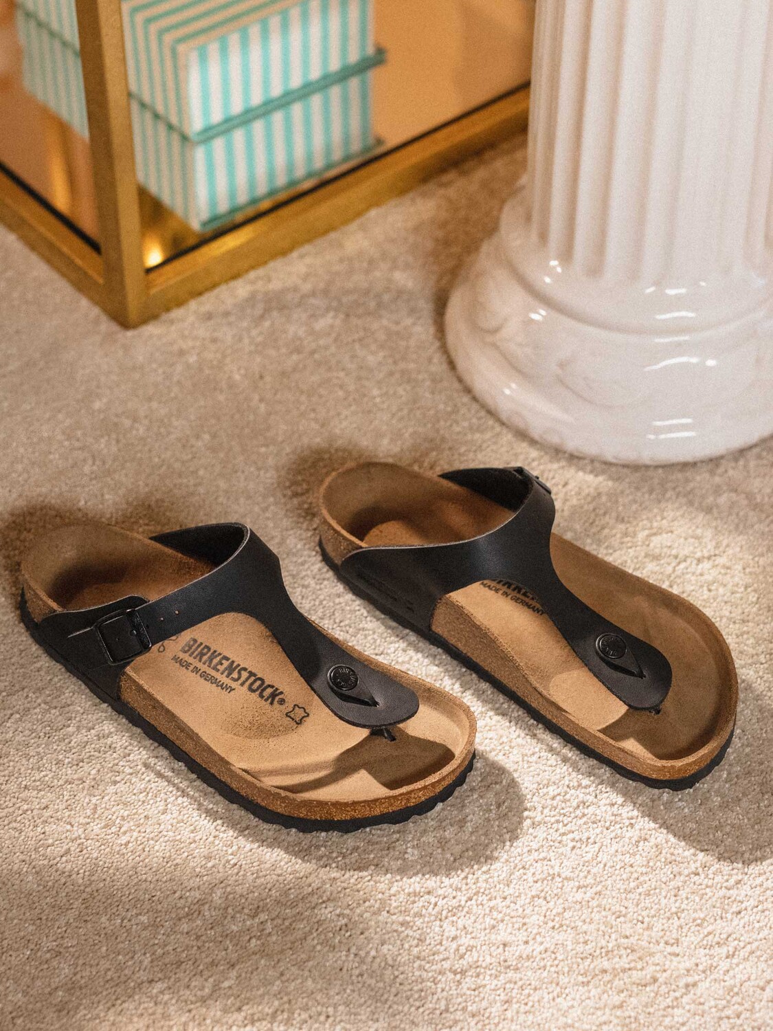 

Тапочки Birkenstock Gizeh BF, черный