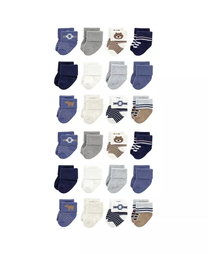 

Детские носки Hudson Cotton Rich Terry, 24 пары Hudson Baby, синий