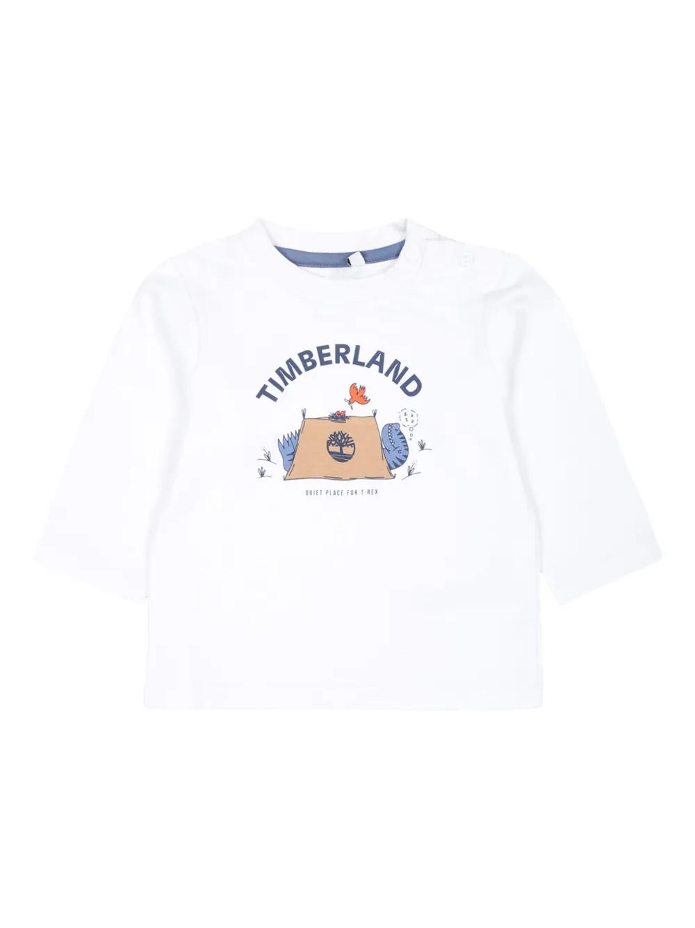 

Футболка с принтом Timberland Kids, белый