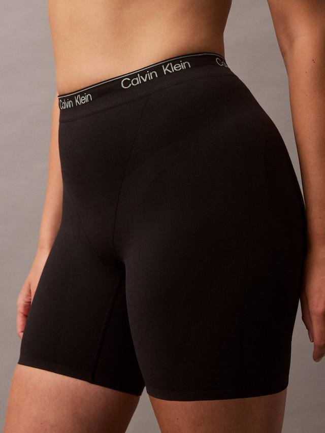 Корректирующие шорты Icon Shapewear с высокой талией Calvin Klein, Black — фото 3