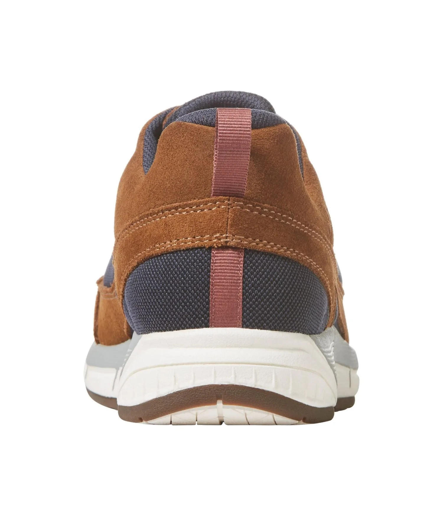Мужские кроссовки L.L.Bean Bean's Comfort Fitness Walking из замши и сетки тёмно-синие — фото 3