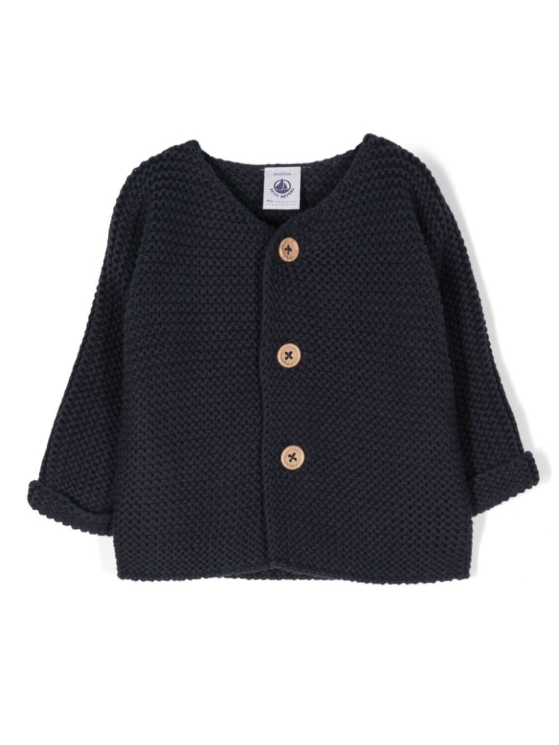 

Petit Bateau кардиган на пуговицах, синий