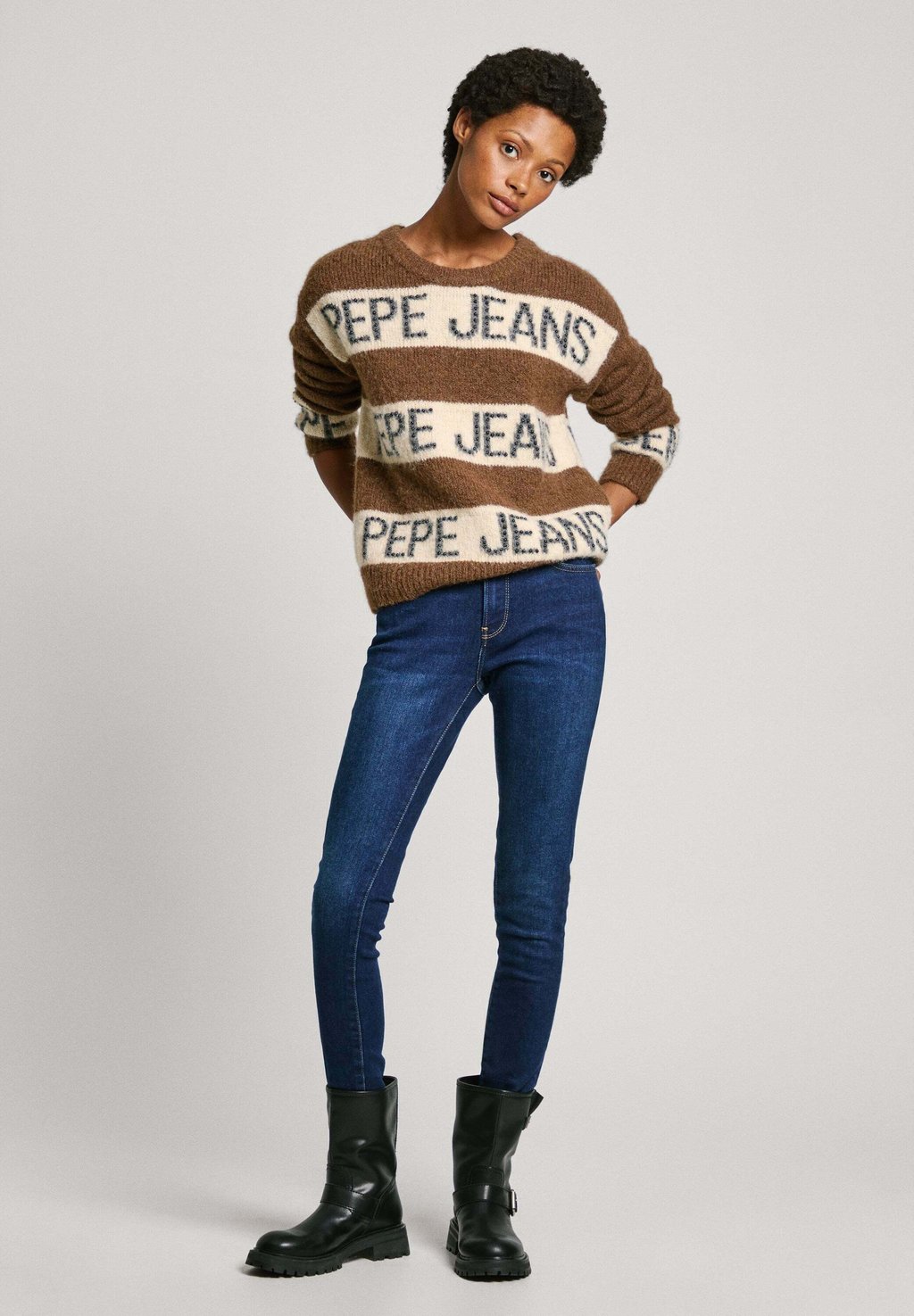 

Джемпер Pepe Jeans, коричневый
