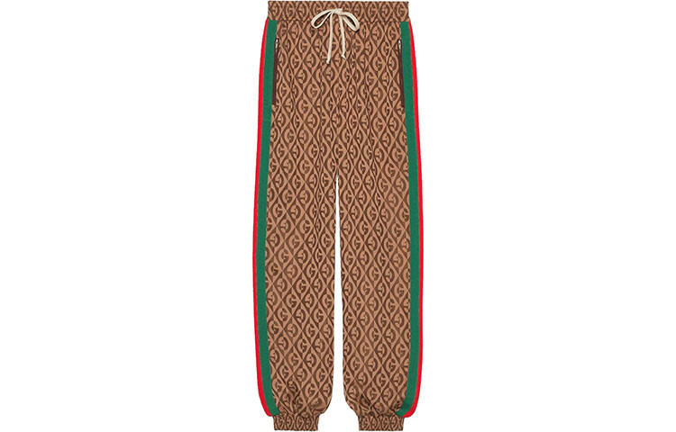 

Штаны спортивные женские Gucci, коричневый / красный / зеленый