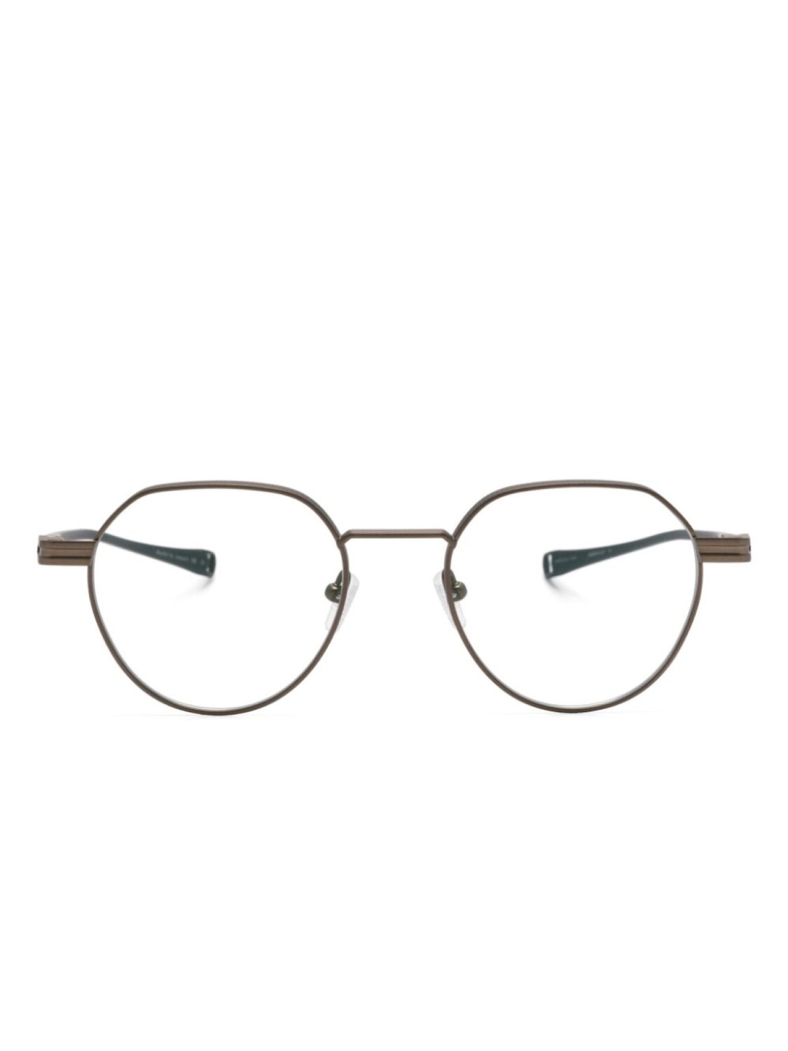 

Очки в геометричной оправе Dita Eyewear, серый
