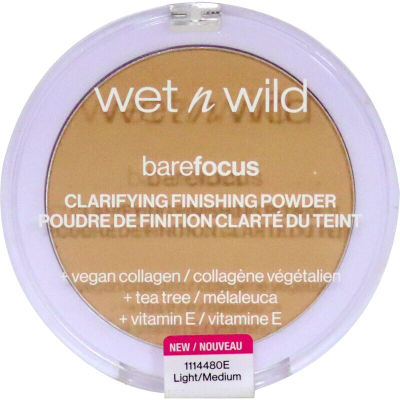 

Bare Focus CLARIFYING FINISHING POWDER, Яркий/Средний wet n wild, 6 g
