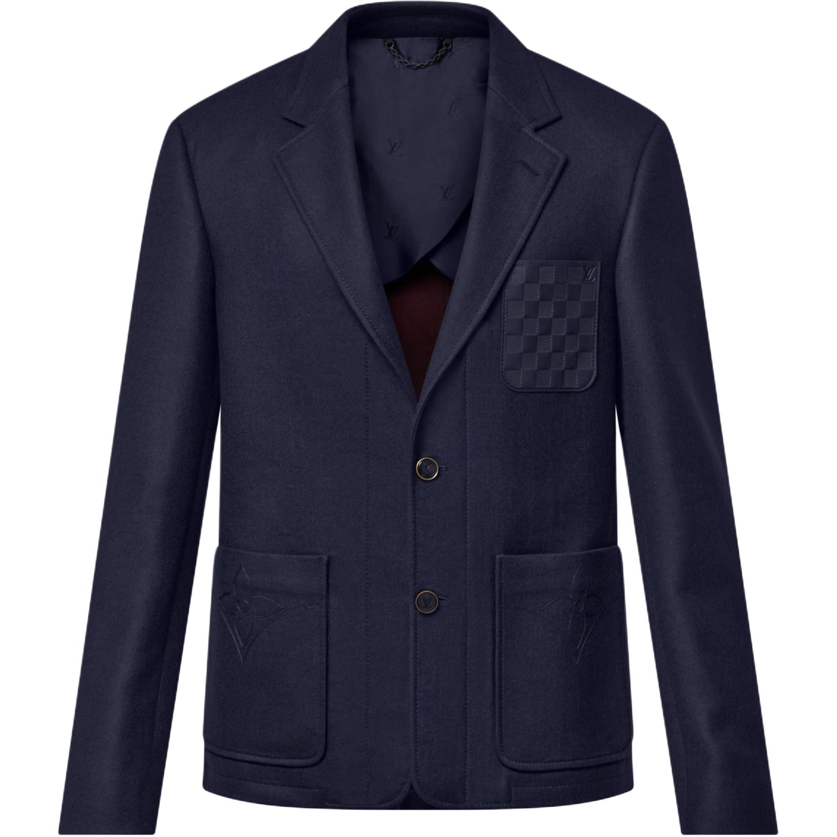 

LOUIS VUITTON Куртка мужская, Marine Blue