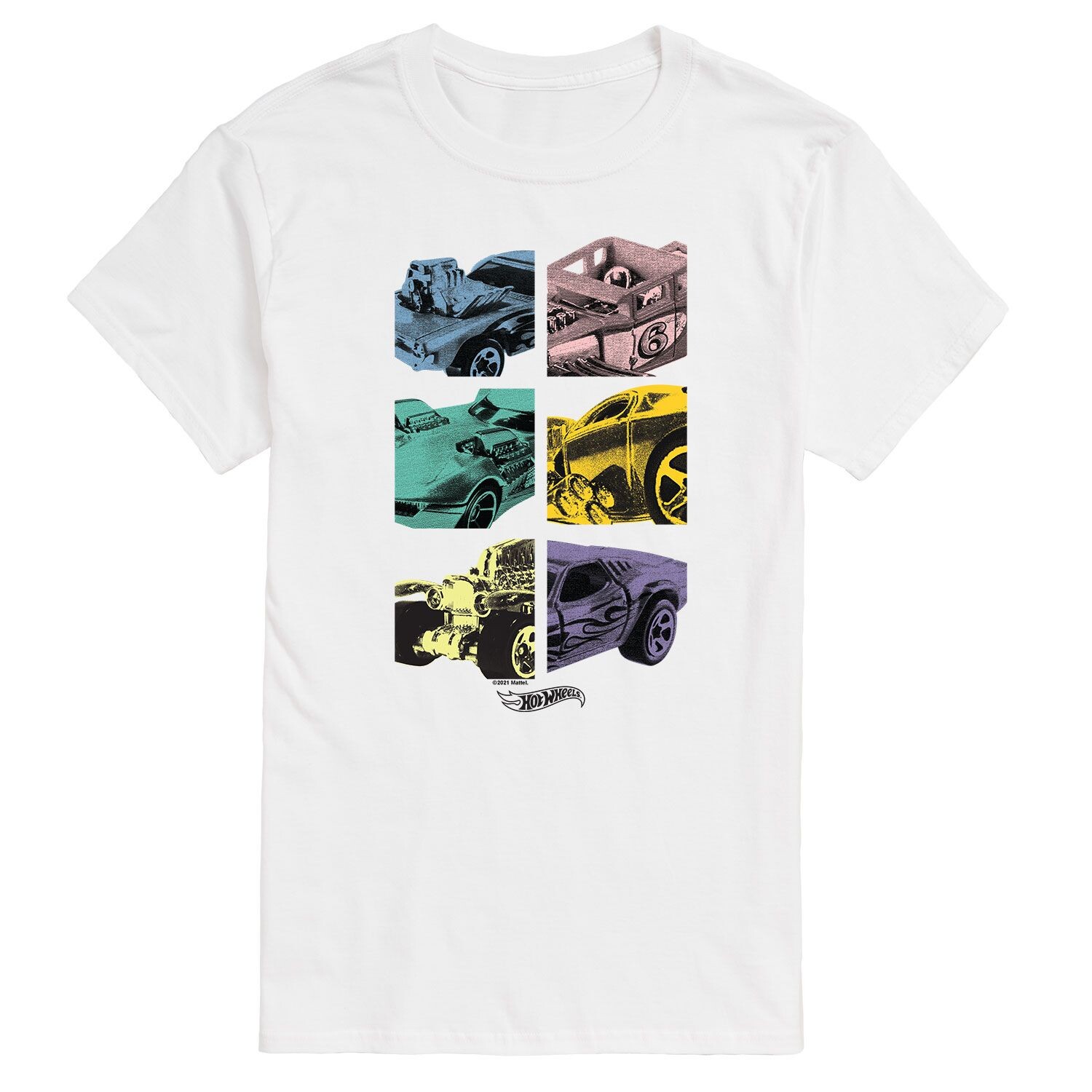

Мужская футболка Hot Wheels в сетку Licensed Character