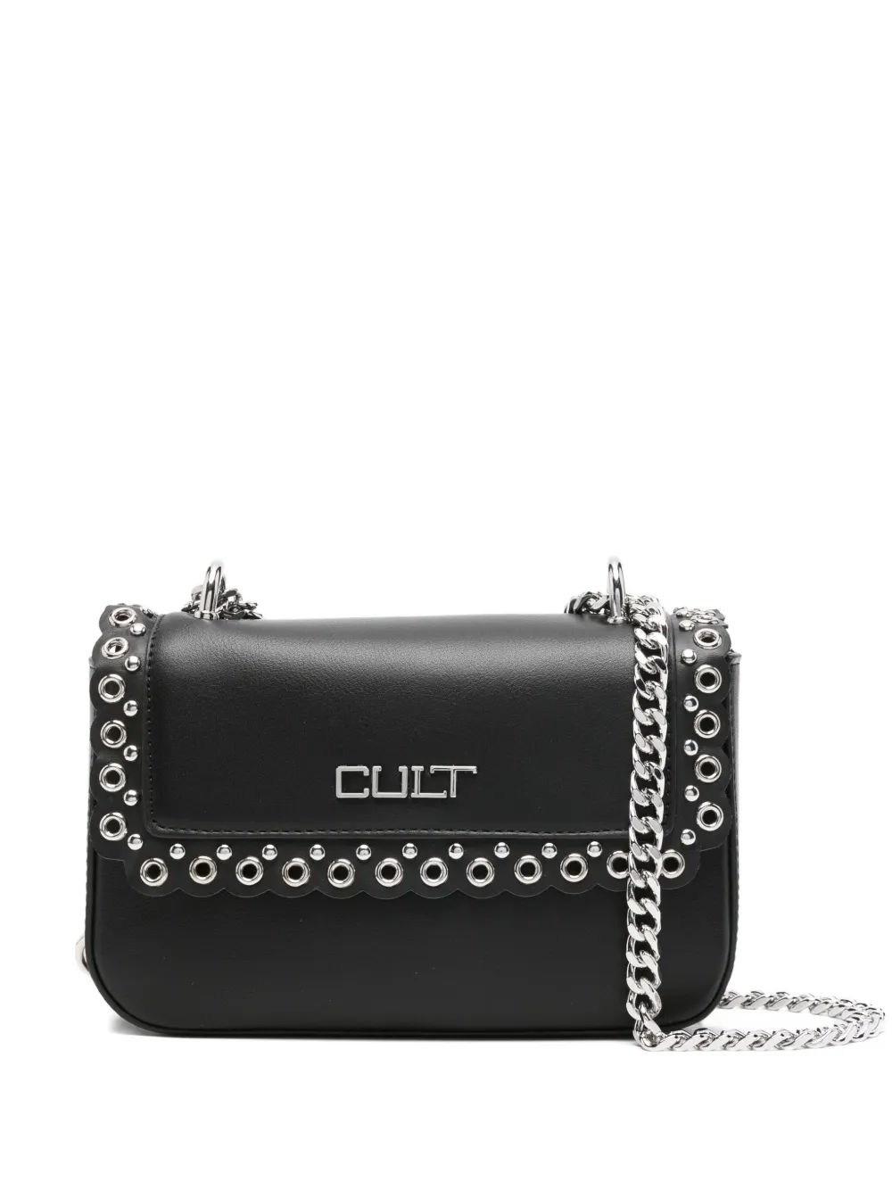 

Сумка через плечо с люверсами Cult, черный