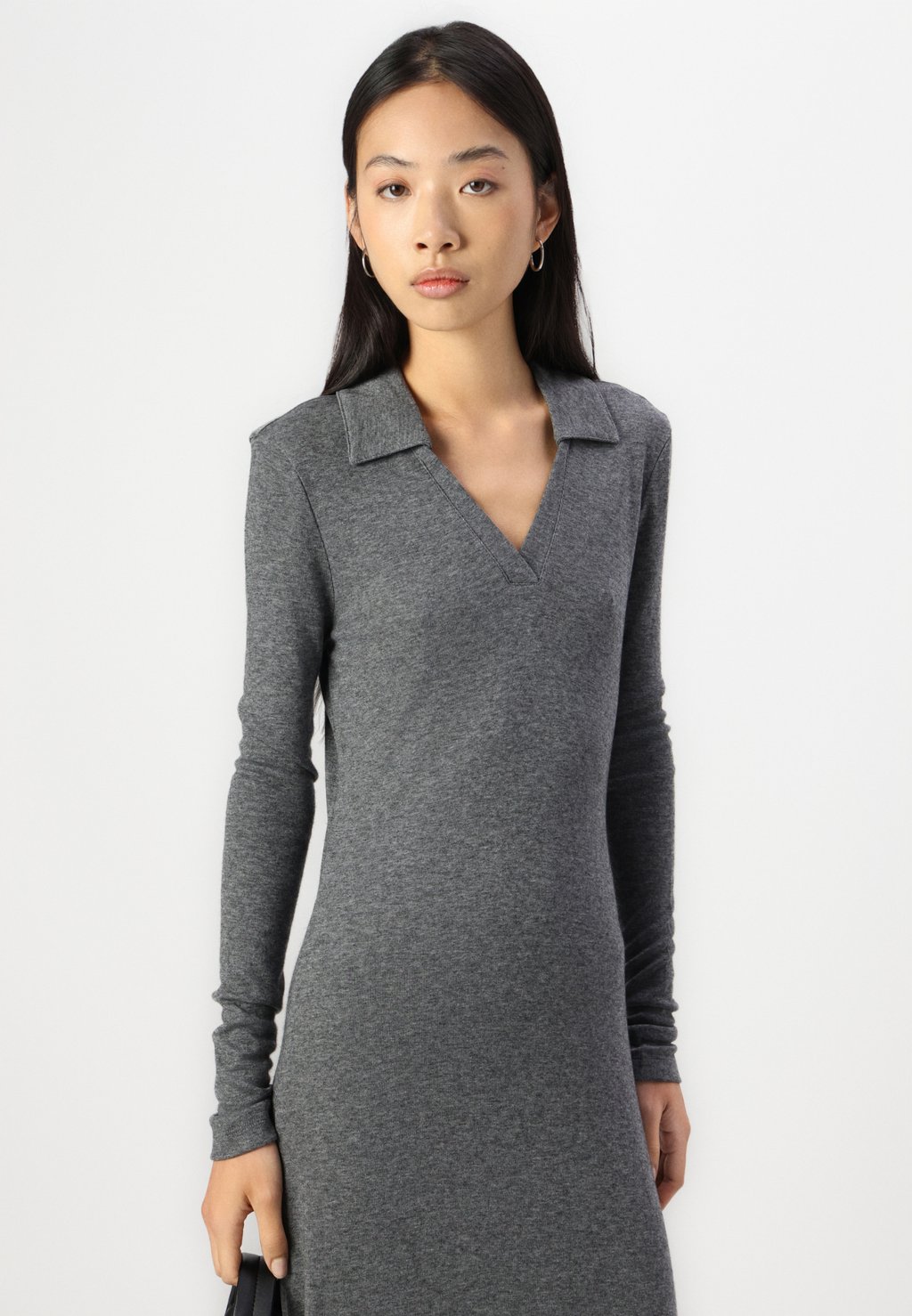 

Платье-джемпер BLEND MIDI DRESS Calvin Klein, серый