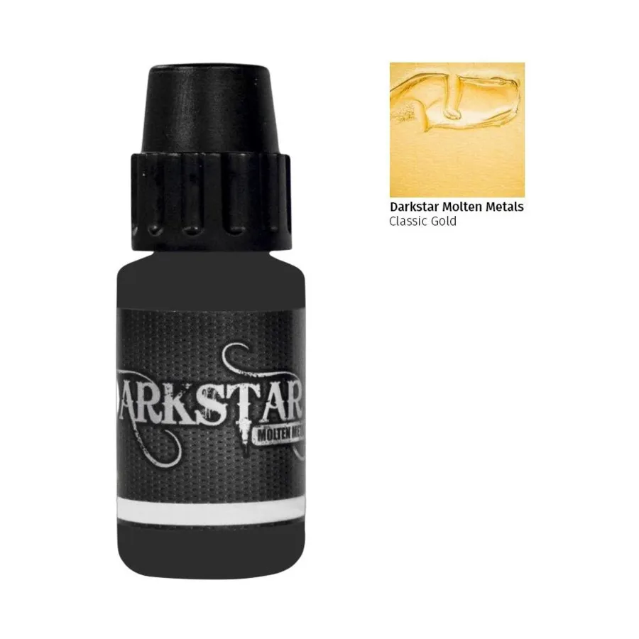 

Расплавленные металлы – классическое золото, Darkstar Paints