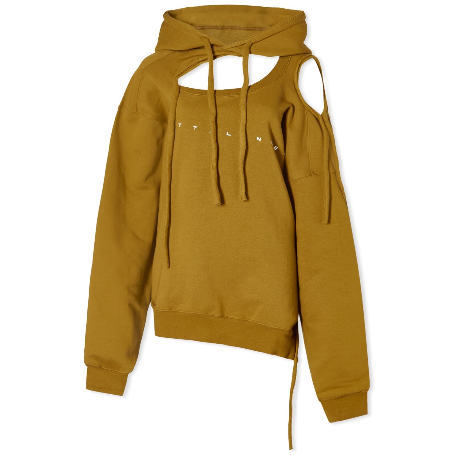 

Худи Ottolinger Deconstructed, цвет Military Green
