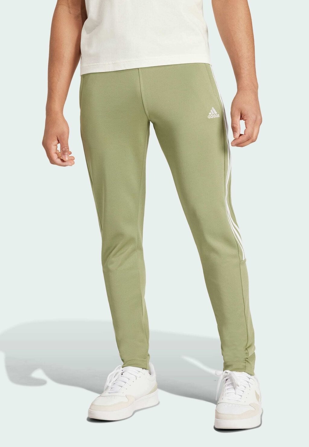 

Спортивные брюки Tiro adidas Sportswear, палаточные зеленые белые
