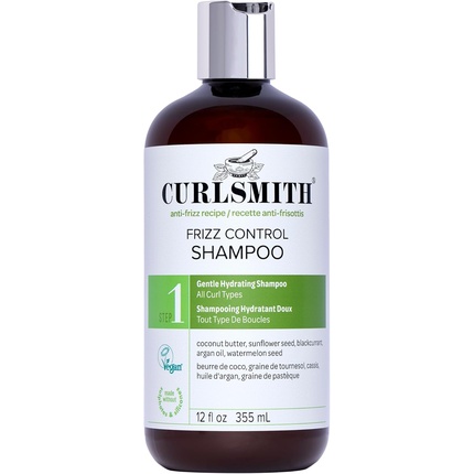 

Очищающее средство Frizz Control Cleanser, мягкий увлажняющий шампунь для всех типов кудрей. Curlsmith