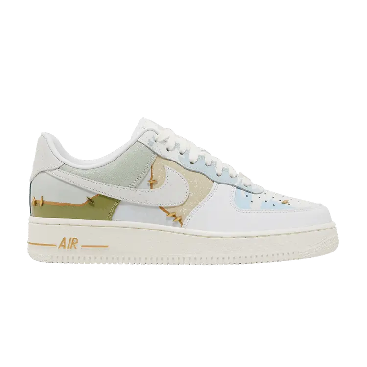 

Кроссовки Nike Air Force 1 Low '07 Premium 'Preservation of History', белый