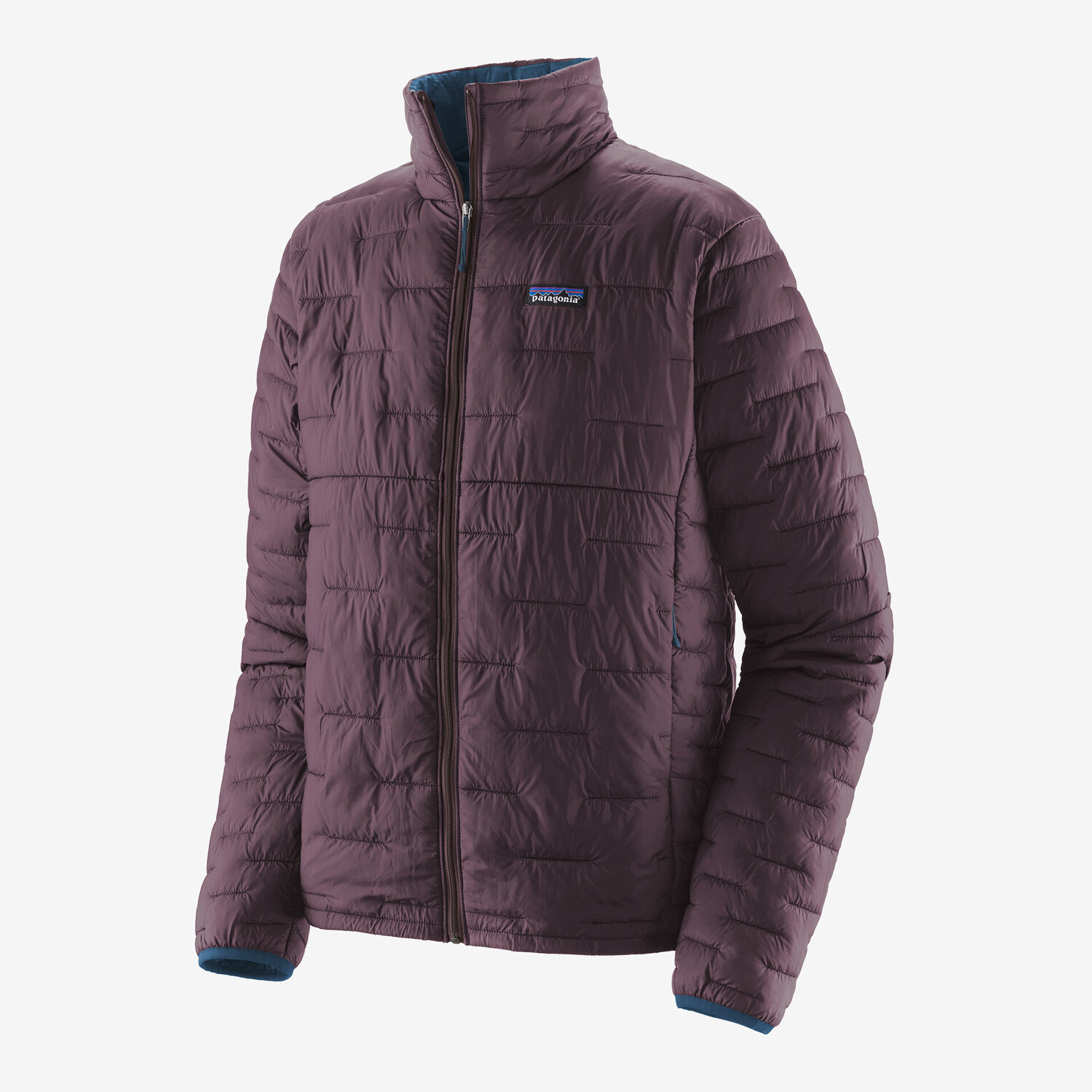 

Мужская куртка-пуховик микро Patagonia, цвет Obsidian Plum