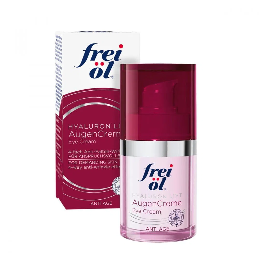 Антивозрастной гиалуроновый лифтинг-крем для глаз «Hyaluronic Lift Eye Cream» от frei öl Frei Öl